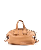 Pre-Owned Givenchy Nightingale Satchel Waxed Leather
