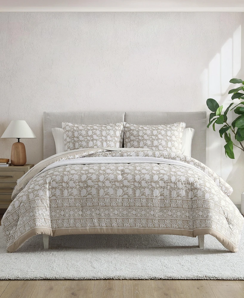 Nautica Bayport Floral -Pc. Comforter Set