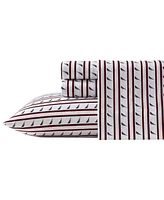 Nautica Printed Washed Microfiber 4-Pc. Sheet Set