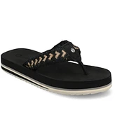 Journee Collection Women's Eloddie Slip-On Beach Sandals