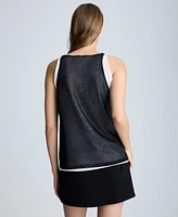 Kenneth Cole Women's Double-Layer Tank