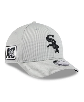 New Era Men's Gray Chicago White Sox 2025 Spring Training 9FORTY Adjustable Hat