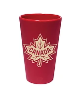 Wincraft Canada 2025 4 Nations Face-Off 16oz. Silicone Pint Glass