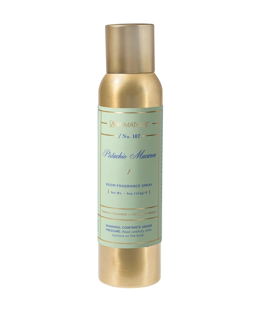 Aromatique Pistachio Macaron Aerosol Room Spray, 5 oz.