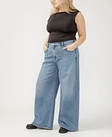 Silver Jeans Co. Plus Highly Desirable High Rise Ultra Wide Leg