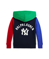 Polo Ralph Lauren Toddler and Little Boys Yankees Fleece Hoodie