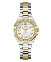 Guess Women's Analog Two-Tone Stainless Steel Watch, 34mm