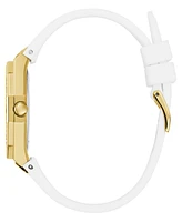 Guess Women's Analog White Silicone Watch, 36mm