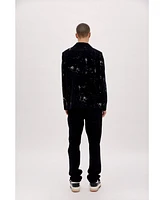 Pcfg Men's Velvet Blazer