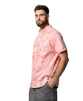 Columbia Men's Rapid Rivers Printed Short Sleeve Shirt