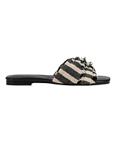 Marc Fisher Women's Orbit Knotted Flat Slide Sandals