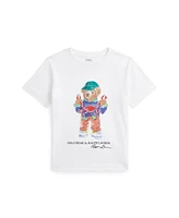 Polo Ralph Lauren Toddler and Little Boys Polo Bear Jersey T-Shirt