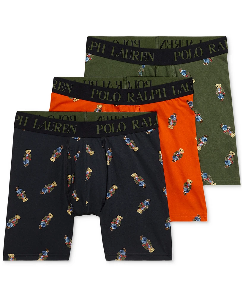 Polo Ralph Lauren Men's 3-Pk. Boxer Briefs Holiday Gift Set