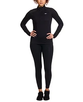 Reebok Women's Id Train Fitted Quarter-Zip Track Jacket