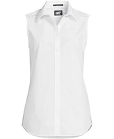 Lands' End Women's Petite No Iron Sleeveless Shirt