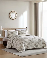 Tommy Bahama Beachway Blooms Reversible 3-Pc. Comforter Set