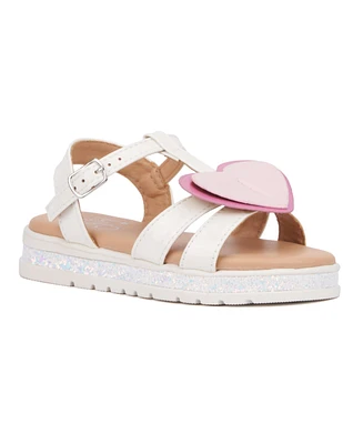 Olivia Miller Toddler Wild Heart Platform Sandals
