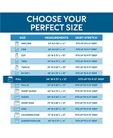 Guardmax Waterproof Zippered Mattress Encasement - Full Size (11-13 Deep) - White