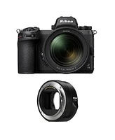 Nikon Z 6II Mirrorless Camera with Nikkor Z 24-70mm f/4 S Lens Bundle with Nikon Ftz Ii Mount Adapter