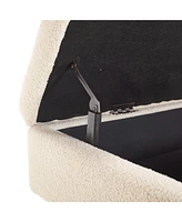 Teddy wool fabric, solid wood feet for solid weighing