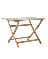 Acacia Folding Dining Table for Outdoor Entertaining