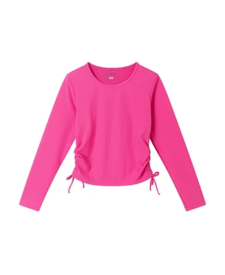 Toddler/Child Girls Pink Long Sleeve Rashguard