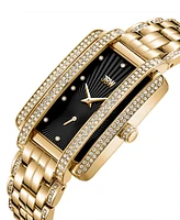 Jbw Women's Mink Diamond Gold-Plated Stainless-Steel Watch