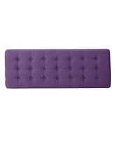 Ottoman Bench, Purple