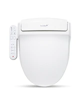 SmartBidet Sb-2000WR Electric Bidet Toilet Seat for Round Toilets with Attached Control Panel