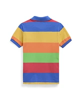 Polo Ralph Lauren Toddler and Little Boys Striped Mesh Shirt