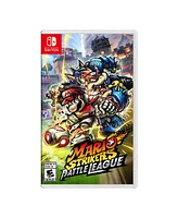 Nintendo Switch 32GB Console Gray Joy-Con Bundle with Surge 11-In-1 Accessory Starter Pack and Mario Strikers Battle League