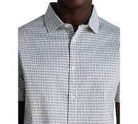 Karl Lagerfeld Paris Men's All-Over K-Logo Shirt