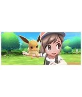Nintendo Switch 32GB Console - Neon Joy-Con - New Version with Pokemon Let's Go, Eevee! Bundle