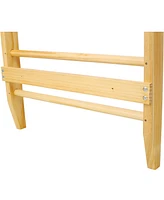 Multi-Purpose Swedish Ladder & Pull-Up Bar for Gymnastics, Physical Therapy, and Home Workouts