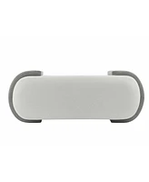 Large Versatile Storage Ottoman Bench: Spacious, Durable, and Stylish for Any Room, White with light grey(51"20"17")