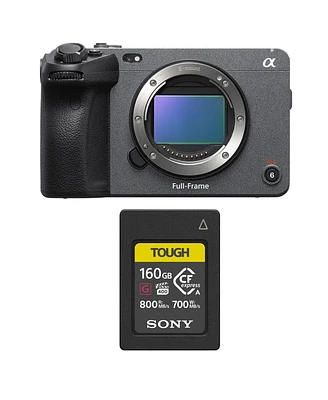 Sony Sony Alpha FX3 Full-Frame Cinema Line Camera Bundle, With Sony Tough 160GB CFexpress Type A Memory Card for Digital Video Full Frame Camera