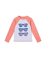 Toddler/Child Boys Palm Tree Graphic Rashguard Set