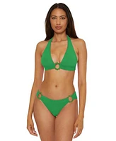 Becca Womens Marble Canyon Ring Bikini Top Hipster Bottoms