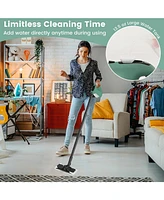 1400W Handheld Steam Cleaner with 14-Piece Accessory Kit and Child Lock