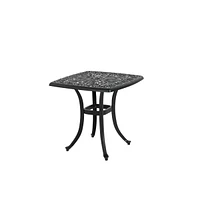 3-Piece Rustproof Cast Aluminum Bistro Set: 2 Chairs + Table