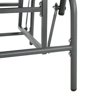 Palos Outdoor Wicker Glider Chair - Dark Gray