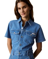 Calvin Klein Jeans Women's Denim Trucker Dress