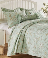 Greenland Home Fashions Olivia Garden Toile 3-Pc. Quilt Set