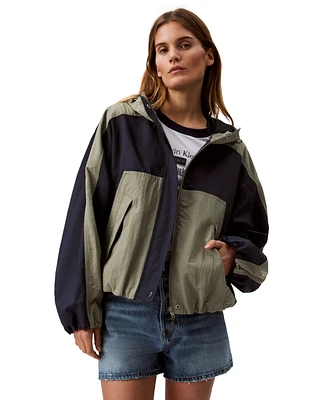 Calvin Klein Jeans Women's Ripstop Relaxed Jacket