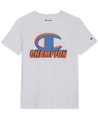 Champion Big Boys Logo Graphic Short-Sleeve T-Shirt