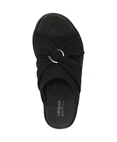 BZees Women's Serenade Washable Slide Wedge Sandals