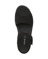 BZees Women's Lane Washable Open Round Toe Strappy Sandals