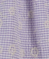 Blueberi Boulevard Toddler and Little Girls Eyelet Fit-and-Flare Fully Lined Sundress
