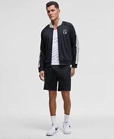 Mode of One Men's Relaxed-Fit Contrast Paneled Full-Zip Tricot Track Jacket, Exclusively at Macy's