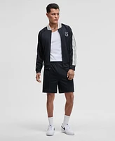 Mode of One Men's Regular-Fit Contrast Paneled 7" Tricot Track Shorts, Exclusively at Macy's